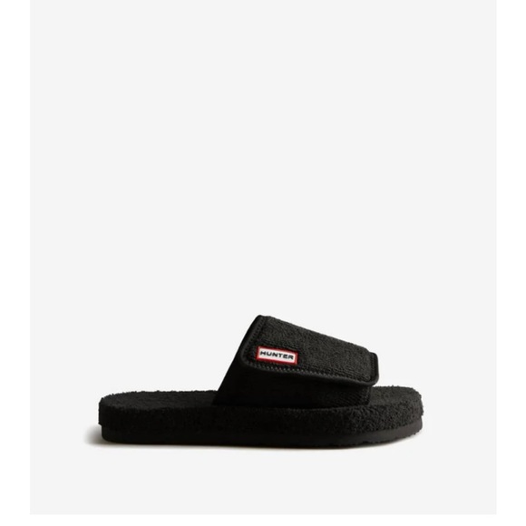 Hunter Shoes - Authentic women’s Hunter Terry Towelling Beach slide size 8